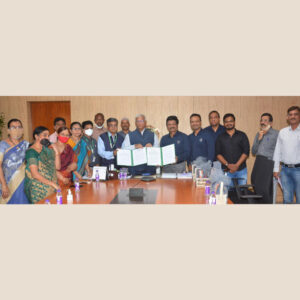 002.Team Amuse signed MOU with Professor Jayashankar Telangana State Agricultural University (PJTSAU), Hyderabad, Telangana
