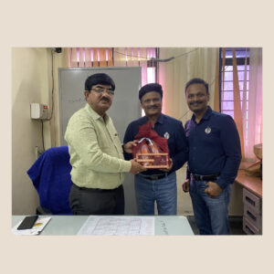 019.Team AMUSE with Dr. Ashok Kumar, Joint Commissioner Telangana Vaidha Vidhana Parishad (TVVP)