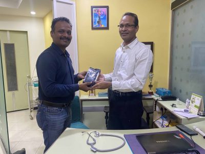 Team AMUSE with Dr. Venugopal Gouri..